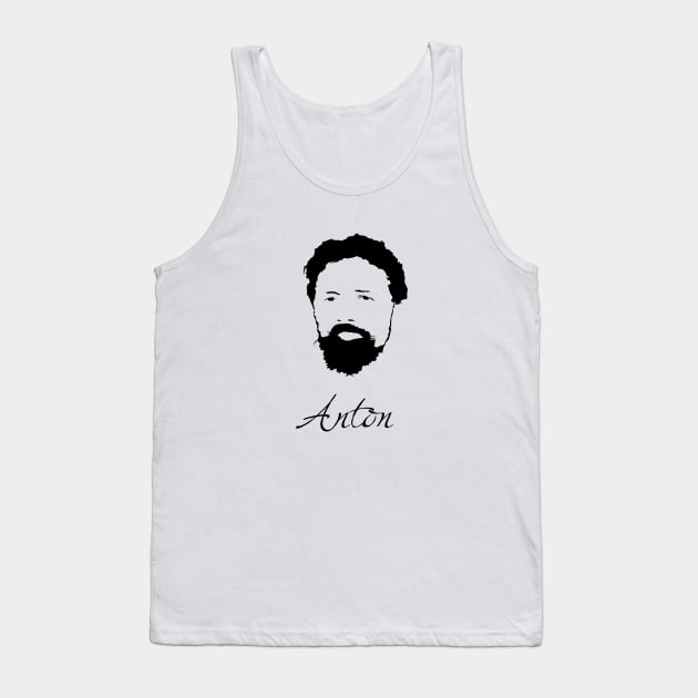 Anton Chekhov Tank Top by PoetandChef